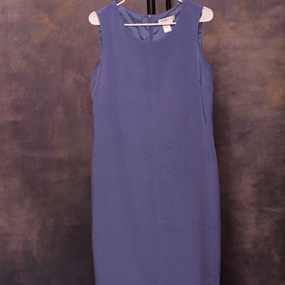 Coldwater Creek, Size 10 Dress, Blue , 100% Silk